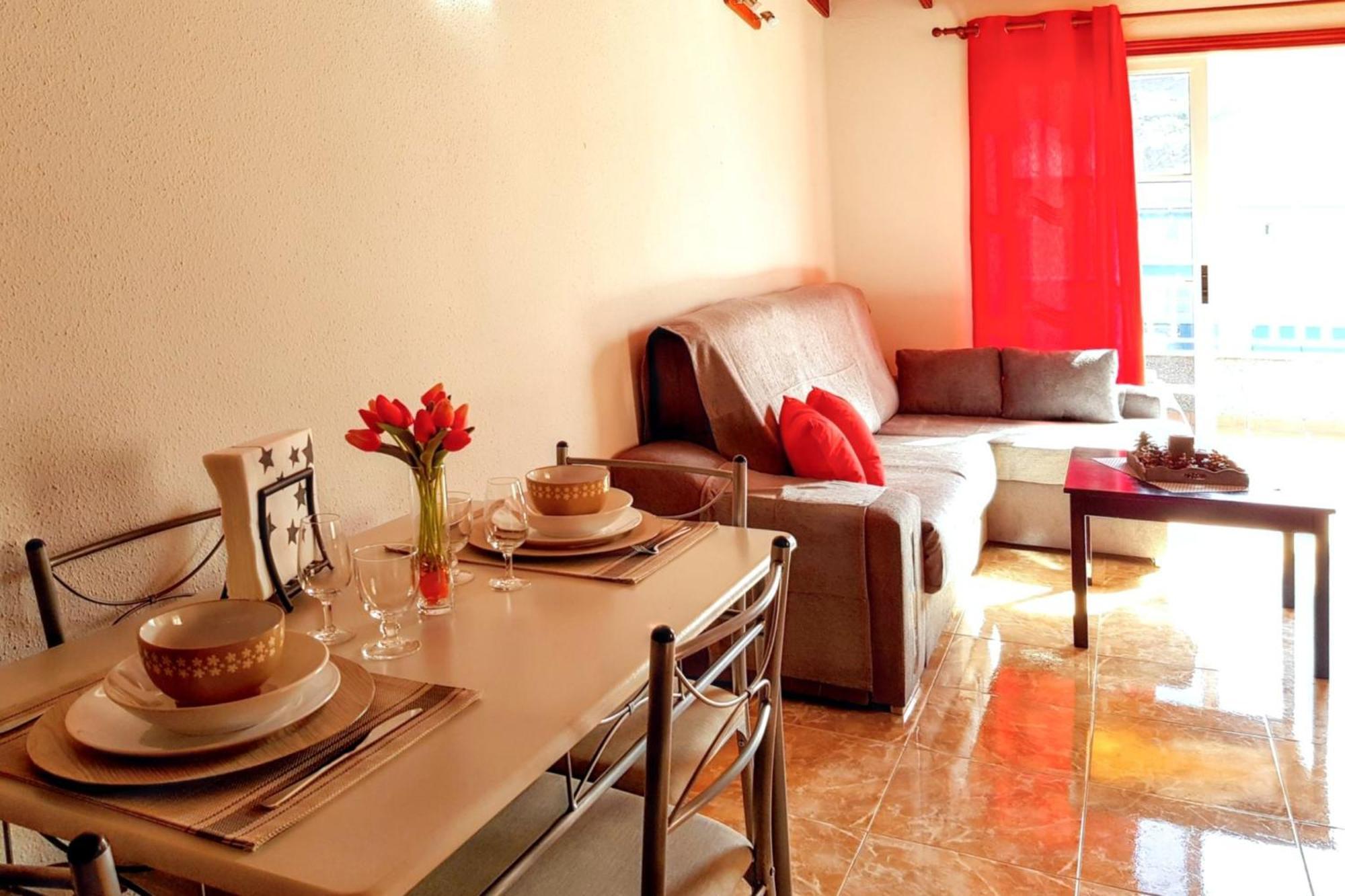 Modern Apartment In Puerto De Santiago - 65 Sqm - Mountain View Екстериор снимка